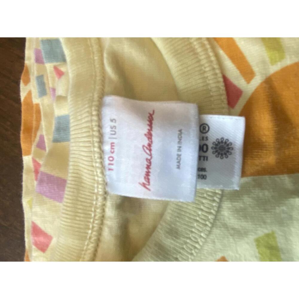 Unisex Kids' Short Sleeve Dress with Colorful Sun Pattern - Picture 8 of 8